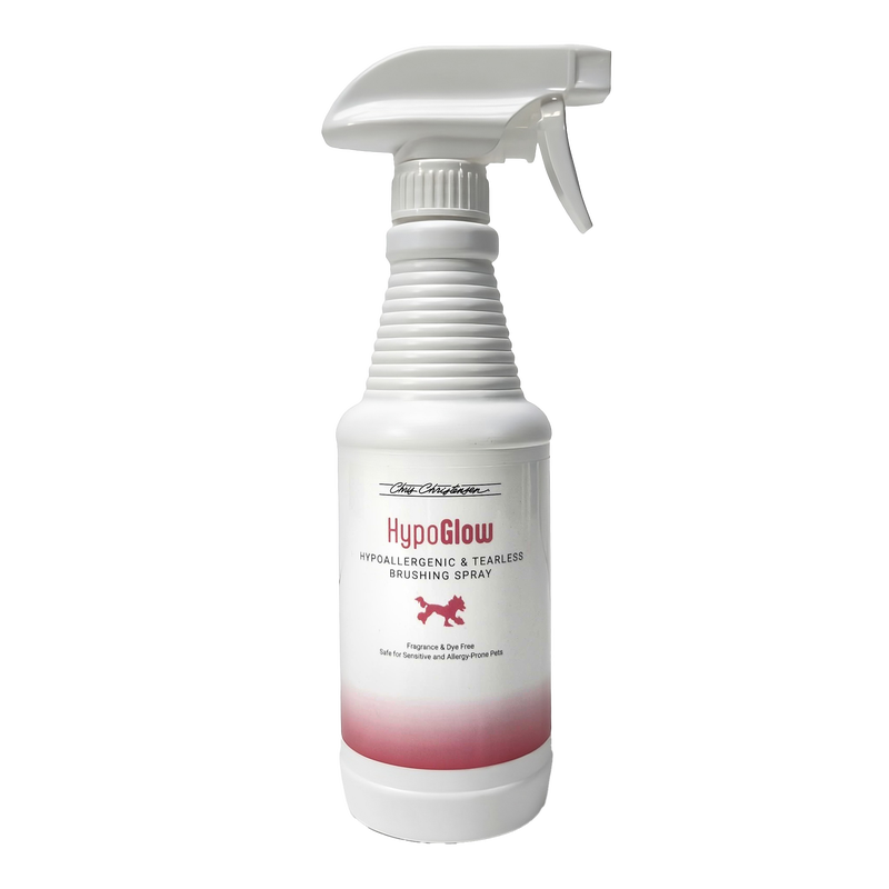 HypoGlow Hypoallergenic & Tearless Brushing Spray 16 oz.