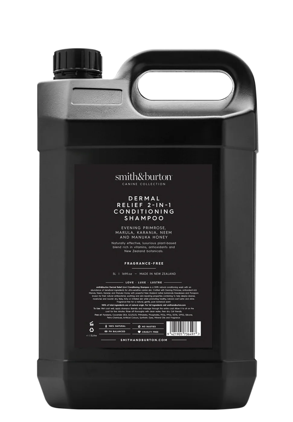 smith&burton All Natural Dermal Relief 2-in-1 Conditioning Shampoo