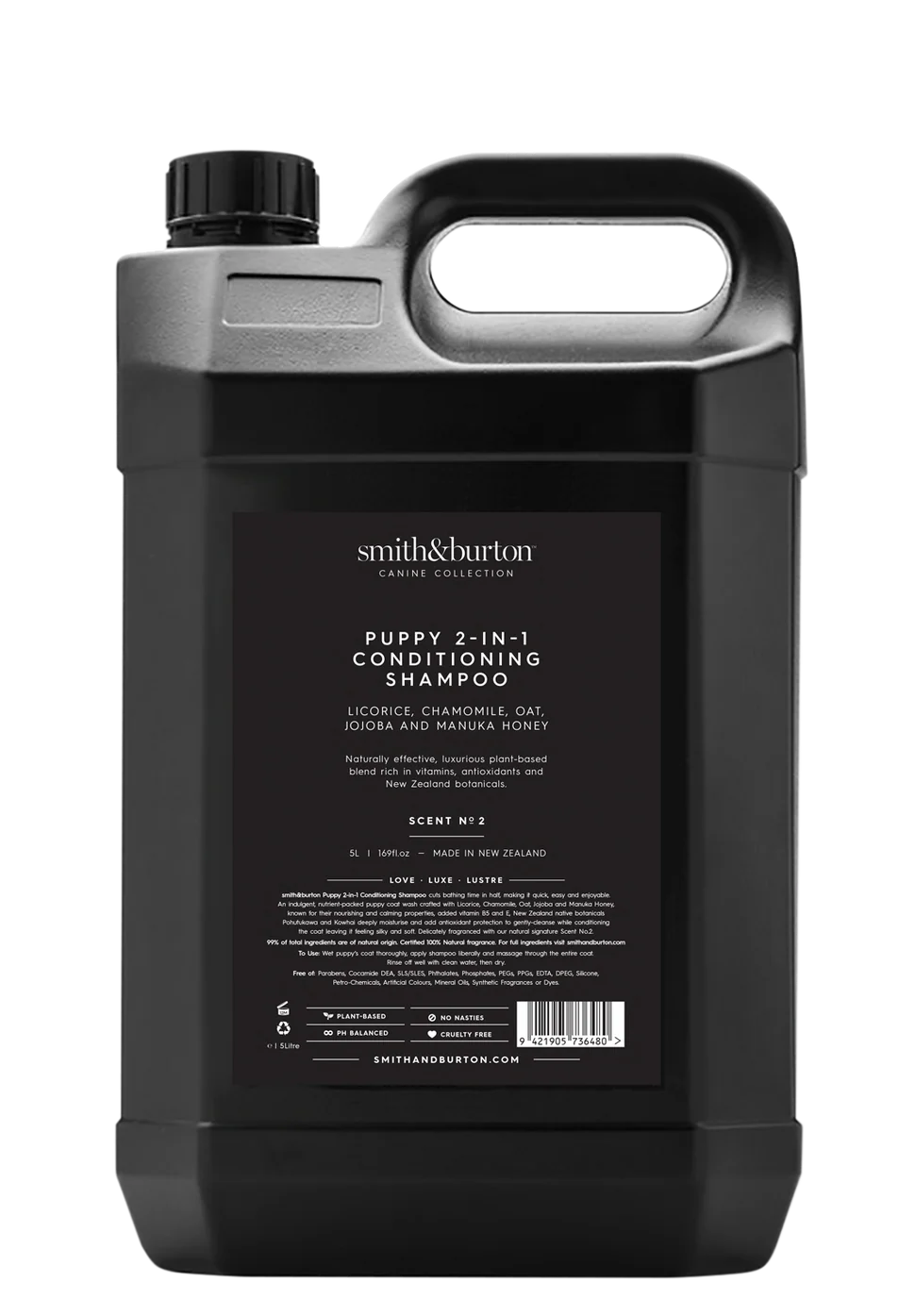 smith&burton All Natural Puppy 2-in-1 Conditioning Shampoo