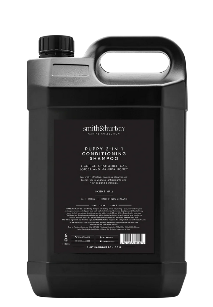 smith&burton All Natural Puppy 2-in-1 Conditioning Shampoo
