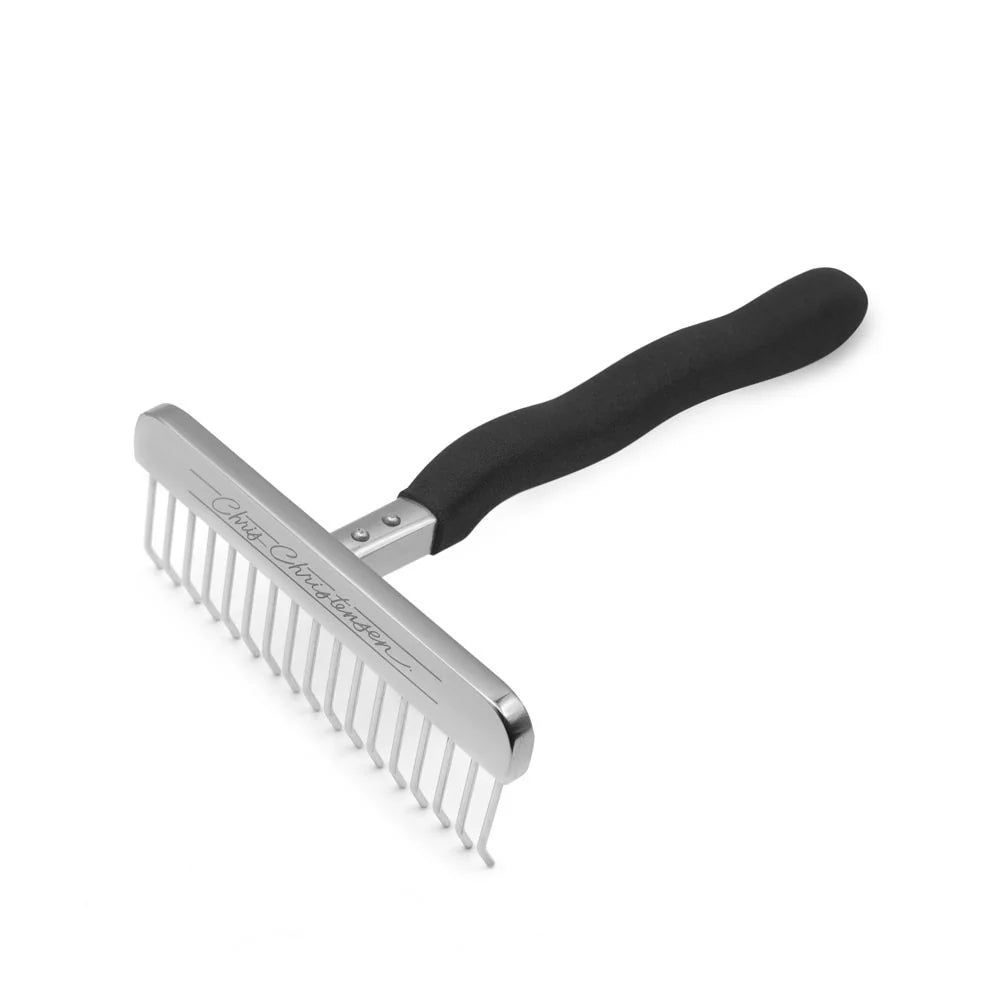 6 inch Mini T-Rake with Bent Pins